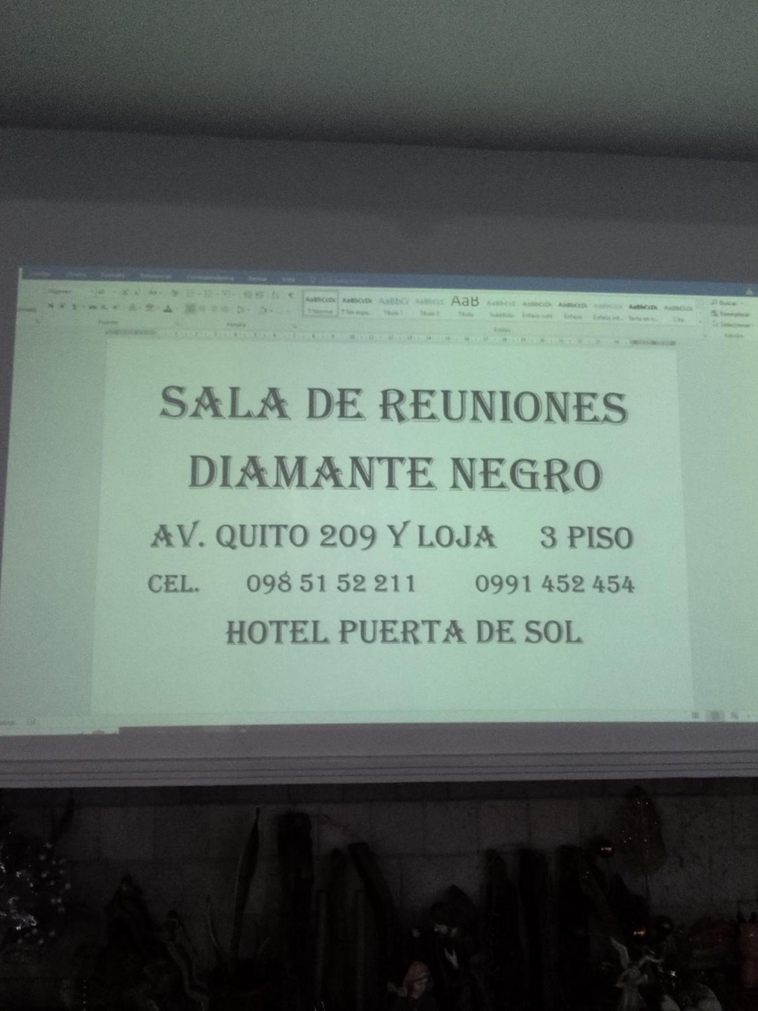 Hotel Puerta Del Sol Santo Domingo de los Colorados Eksteriør billede